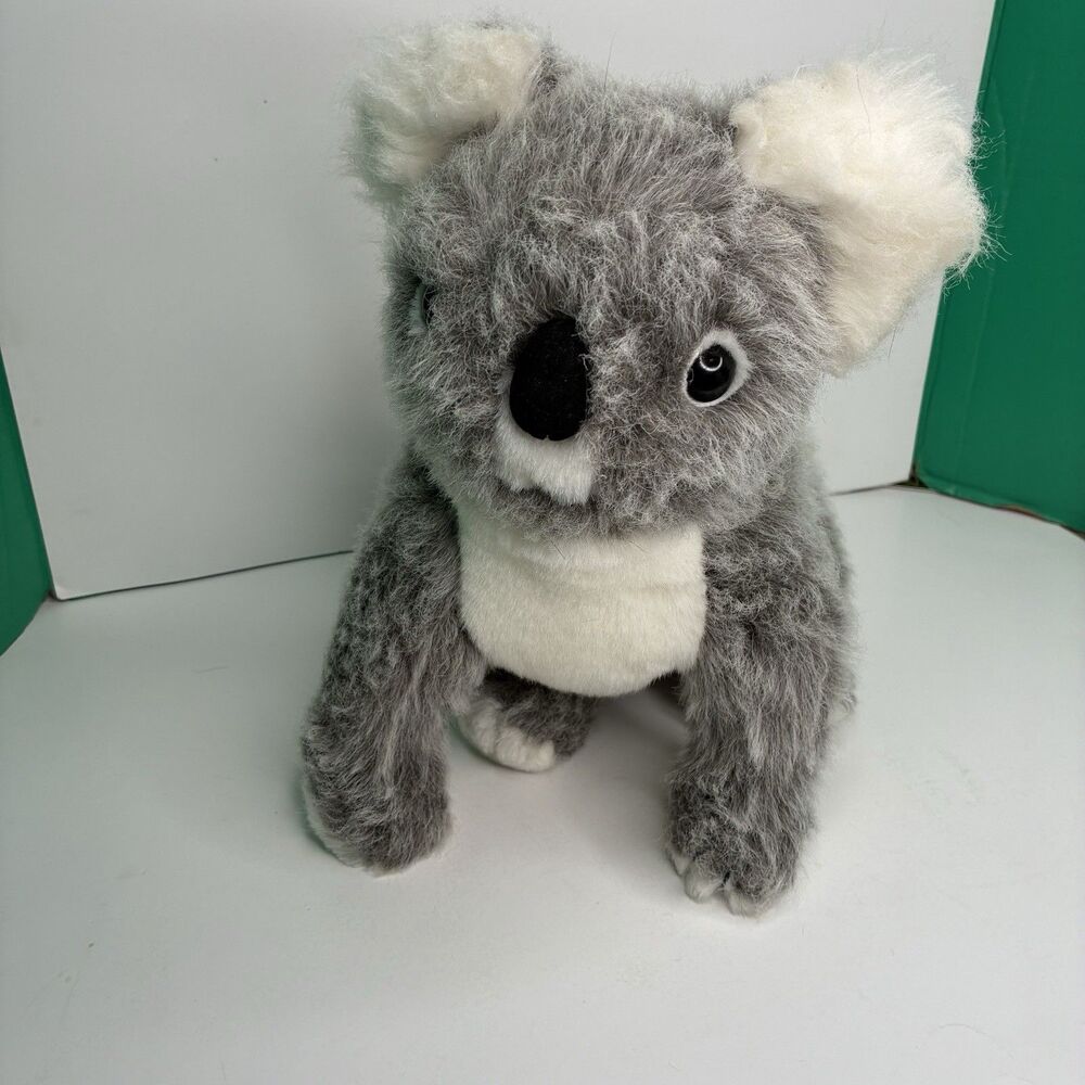 TY Classic Koala Bear Plush Gray & White 12" Classic Kids Stuffed Animal 1998